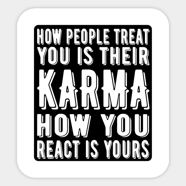 Your Karma Sticker by Voices of Labor